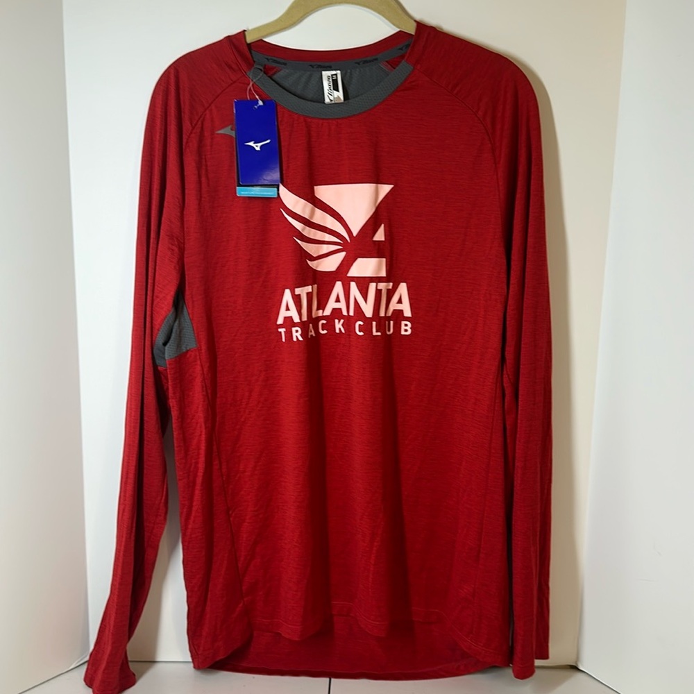 Atlanta Track Club - Pro Club Classic Alpha Long Sleeve Running Shirt. NWT